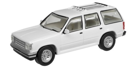 30000072 - HO Scale Atlas1993 Ford Explorer SUV - White