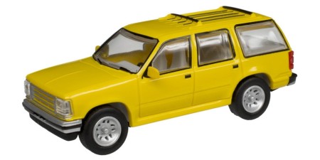 30000073 - HO Scale Atlas 2007 Ford Explorer SUV - Yellow