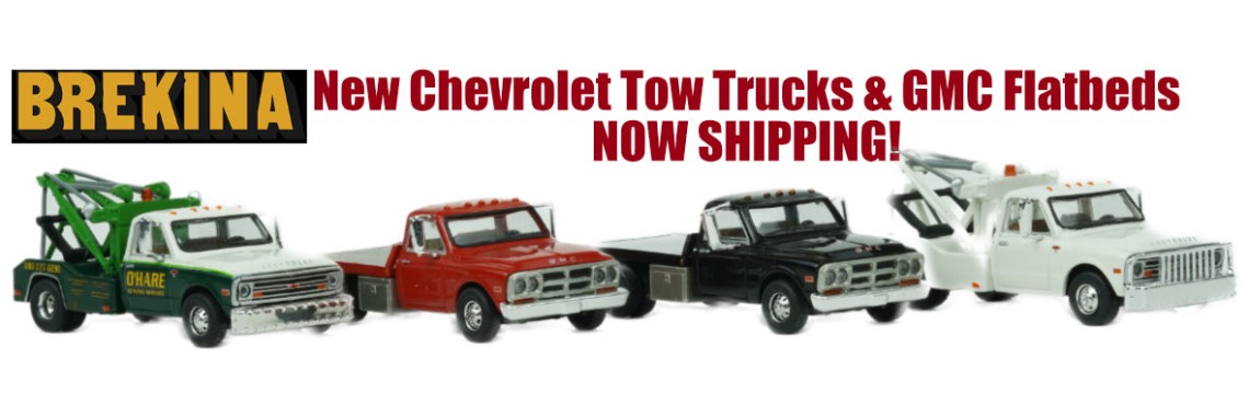 Brekina Tow & Flatbed