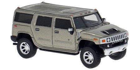 BOS87452 BoS Models Hummer H2 - Metallic Gray BOS87452 BoS Models Hummer H2 - Metallic Gray