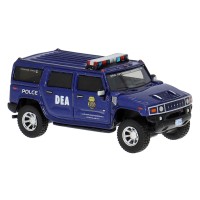 BOS87898 BoS Models Hummer H2 - Blue DEA