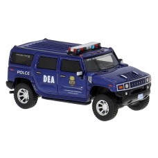BOS87898 BoS Models Hummer H2 - Blue DEA