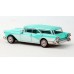 BR18175 HO Scale Brekina 1957 Buick Century Caballero - Turquoise/White