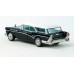 BR18177 HO Scale Brekina 1957 Buick Century Caballero - Black/White