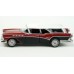BR18178 HO Scale Brekina 1957 Buick Century Caballero - Red/Black