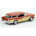 BR18179 HO Scale Brekina 1957 Buick Century Caballero - Orange/Cream