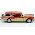 BR18179 HO Scale Brekina 1957 Buick Century Caballero - Orange/Cream