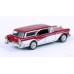 BR18181 HO Scale Brekina 1957 Buick Century Caballero - Dark Red/White