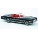 BR19756 HO Scale Brekina 1976 Cadillac Eldorado Convertible - Metallic Black