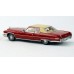 BR18125 HO Scale Brekina 1972 Cadillac Coupe DeVille - Red/Cream