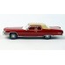 BR18125 HO Scale Brekina 1972 Cadillac Coupe DeVille - Red/Cream