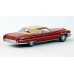 BR18125 HO Scale Brekina 1972 Cadillac Coupe DeVille - Red/Cream