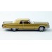 BR18126 HO Scale Brekina 1972 Cadillac Coupe DeVille - Gold/Cream