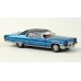 BR18128 HO Scale Brekina 1972 Cadillac Coupe DeVille - Metallic Blue/Black