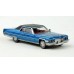 BR18128 HO Scale Brekina 1972 Cadillac Coupe DeVille - Metallic Blue/Black