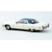 BR18129 HO Scale Brekina 1972 Cadillac Coupe DeVille - White/Blue