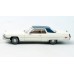BR18129 HO Scale Brekina 1972 Cadillac Coupe DeVille - White/Blue