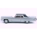 BR18131 HO Scale Brekina 1972 Cadillac Coupe DeVille - Metallic Silver/Black