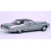 BR18131 HO Scale Brekina 1972 Cadillac Coupe DeVille - Metallic Silver/Black