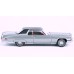 BR18131 HO Scale Brekina 1972 Cadillac Coupe DeVille - Metallic Silver/Black