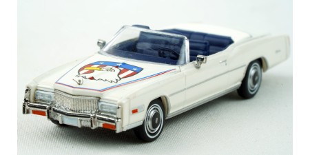 BR19759 HO Scale Brekina 1976 Cadillac Eldorado Convertible - White