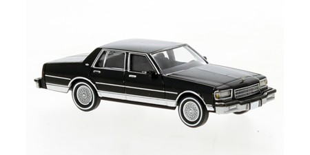 BR19700- Brekina HO 1987 Chevrolet Caprice Sedan - Black