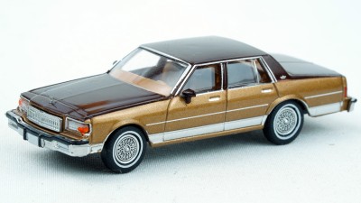 BR19706 - Brekina HO 1987 Chevrolet Caprice Sedan - Metallic Copper/Fark Brown