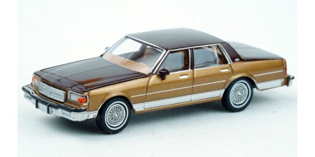 BR19706 - Brekina HO 1987 Chevrolet Caprice Sedan - Metallic Copper/Fark Brown