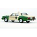 BR19712- Brekina HO 1987 Chevrolet Caprice Sedan - Chicago Taxi (green/yellow)