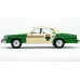 BR19712- Brekina HO 1987 Chevrolet Caprice Sedan - Chicago Taxi (green/yellow)