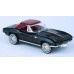 BR18025 - Brekina HO '63-'67 Chevrolet Corvette C2 - Black