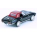 BR18025 - Brekina HO '63-'67 Chevrolet Corvette C2 - Black