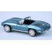 BR18027 - Brekina HO '63-'67 Chevrolet Corvette C2 - Metallic Green