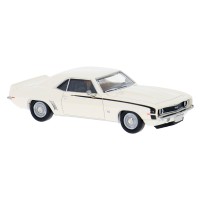 BR18375 HO Scale Brekina 1969 Chevrolet Camaro SS - White/Black Stripes BR18375 HO Scale Brekina 1969 Chevrolet Camaro SS - White/Black Stripes