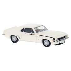 BR18375 HO Scale Brekina 1969 Chevrolet Camaro SS - White/Black Stripes BR18375 HO Scale Brekina 1969 Chevrolet Camaro SS - White/Black Stripes