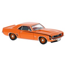 BR18376 HO Scale Brekina 1969 Chevrolet Camaro SS - Orange/Black Stripes BR18376 HO Scale Brekina 1969 Chevrolet Camaro SS - Orange/Black Stripes