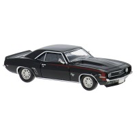 BR18378 HO Scale Brekina 1969 Chevrolet Camaro SS - Black/Red Stripes BR18378 HO Scale Brekina 1969 Chevrolet Camaro SS - Black/Red Stripes