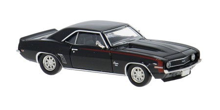BR18378 HO Scale Brekina 1969 Chevrolet Camaro SS - Black/Red Stripes BR18378 HO Scale Brekina 1969 Chevrolet Camaro SS - Black/Red Stripes