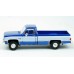 BR19652 - Brekina HO 1981 Chevrolet C10 Pickup - Blue Two Tone