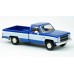 BR19652 - Brekina HO 1981 Chevrolet C10 Pickup - Blue Two Tone