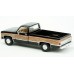 BR19658 - Brekina HO 1981 Chevrolet C20 Pickup - Black Woodgrain Sides