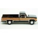 BR19658 - Brekina HO 1981 Chevrolet C20 Pickup - Black Woodgrain Sides
