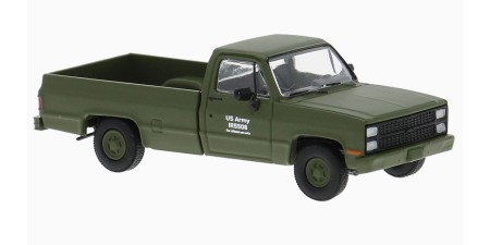 BR19690 - Brekina HO 1981 Chevrolet C10 Pickup - US Army Green BR19690 - Brekina HO 1981 Chevrolet C10 Pickup - US Army Green