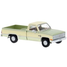 BR19695 - Brekina HO 1981 Chevrolet C10 Pickup - Light Green/Light Yellow Two Tone BR19695 - Brekina HO 1981 Chevrolet C10 Pickup - Light Green/Light Yellow Two Tone