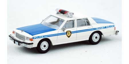BR19710 - Brekina HO 1987 Chevrolet Caprice Sedan - NYPD Transit Police