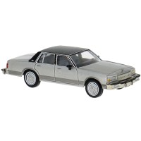 BR19723- Brekina HO 1987 Chevrolet Caprice Sedan - Metallic Silver/Black BR19723- Brekina HO 1987 Chevrolet Caprice Sedan - Metallic Silver/Black