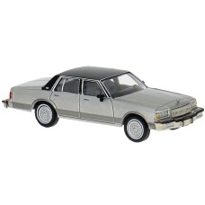 BR19723- Brekina HO 1987 Chevrolet Caprice Sedan - Metallic Silver/Black BR19723- Brekina HO 1987 Chevrolet Caprice Sedan - Metallic Silver/Black