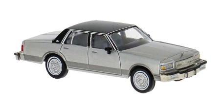 BR19723- Brekina HO 1987 Chevrolet Caprice Sedan - Metallic Silver/Black BR19723- Brekina HO 1987 Chevrolet Caprice Sedan - Metallic Silver/Black