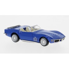 BR19992 - Brekina HO '68-'72 Chevrolet Corvette C3 Convertible - Blue