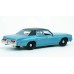 BR18151 HO Scale Brekina 1974 Dodge Monaco - Metallic Blue-Green/Black